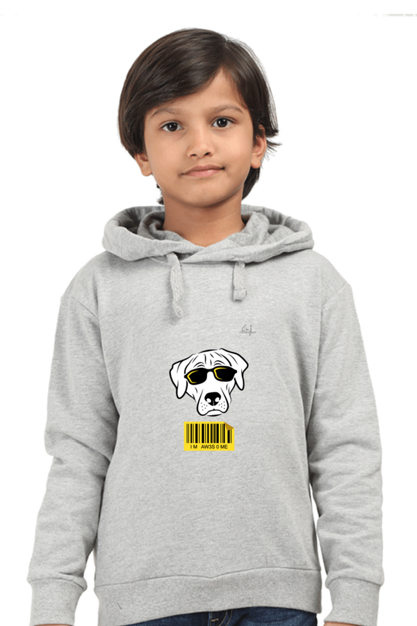 Kids' Hooded Sweatshirt | I Am Awesome