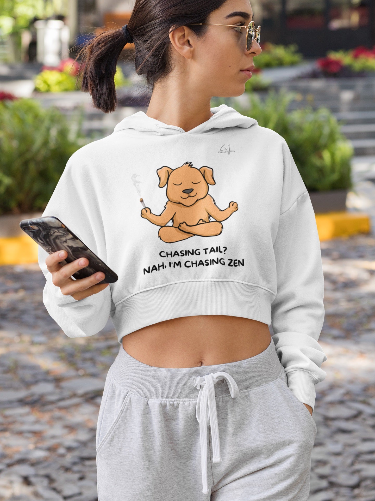 Crop Hoodies | Chasing Zen