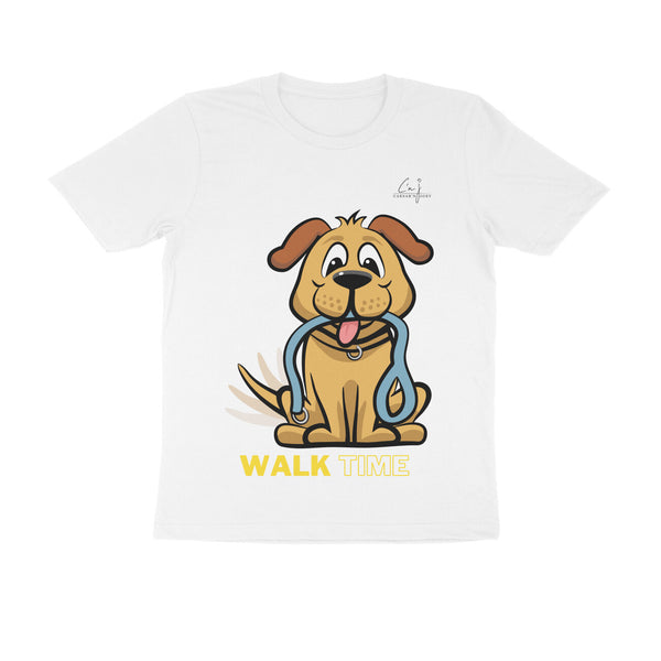 Unisex Round Neck T-Shirt | Walk Time