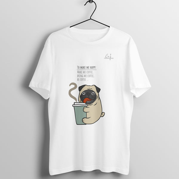 Round Neck T-Shirt | Coffee