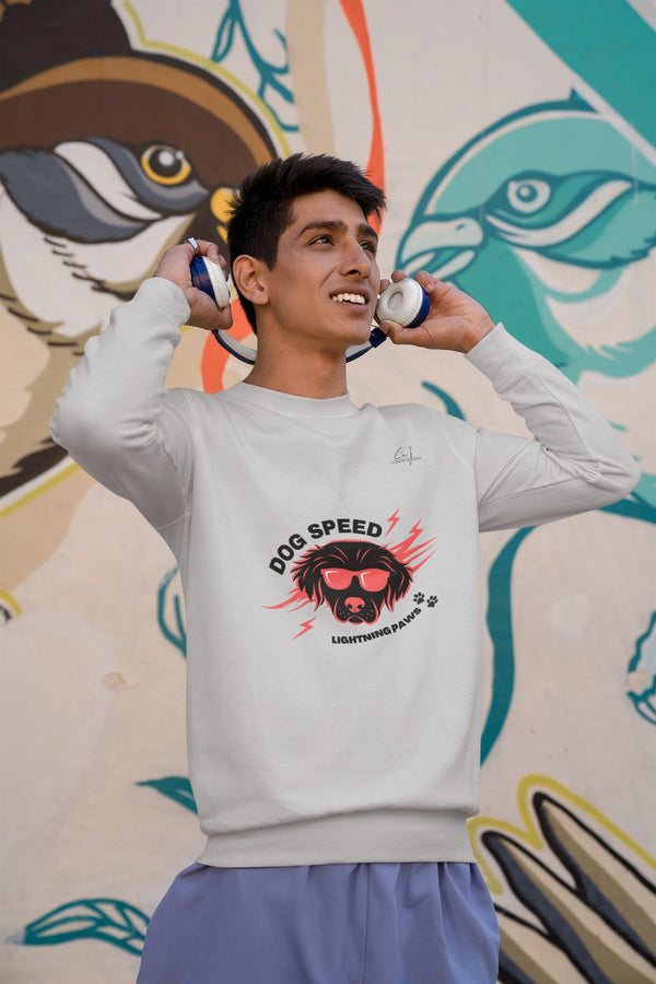 Oversized Unisex Sweatshirt | Dog Speed