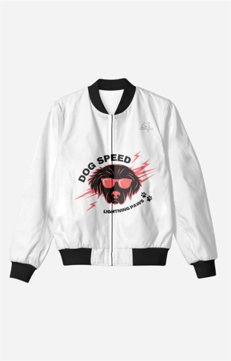 Unisex Bomber Jacket | Dog Speed