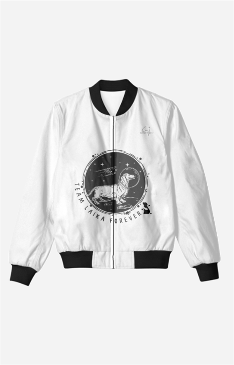 Unisex Bomber Jacket | Space Dog